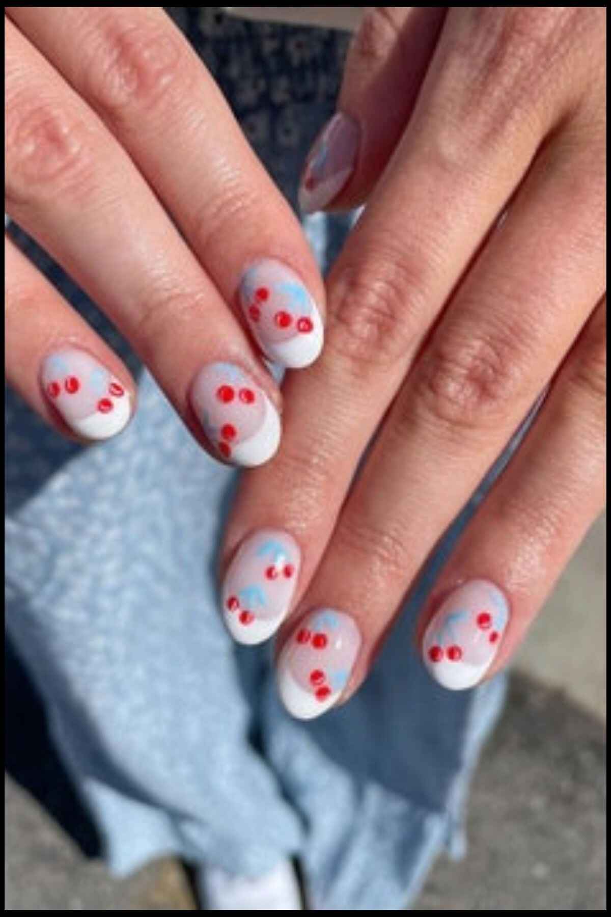 Cherry Pie Nail Design