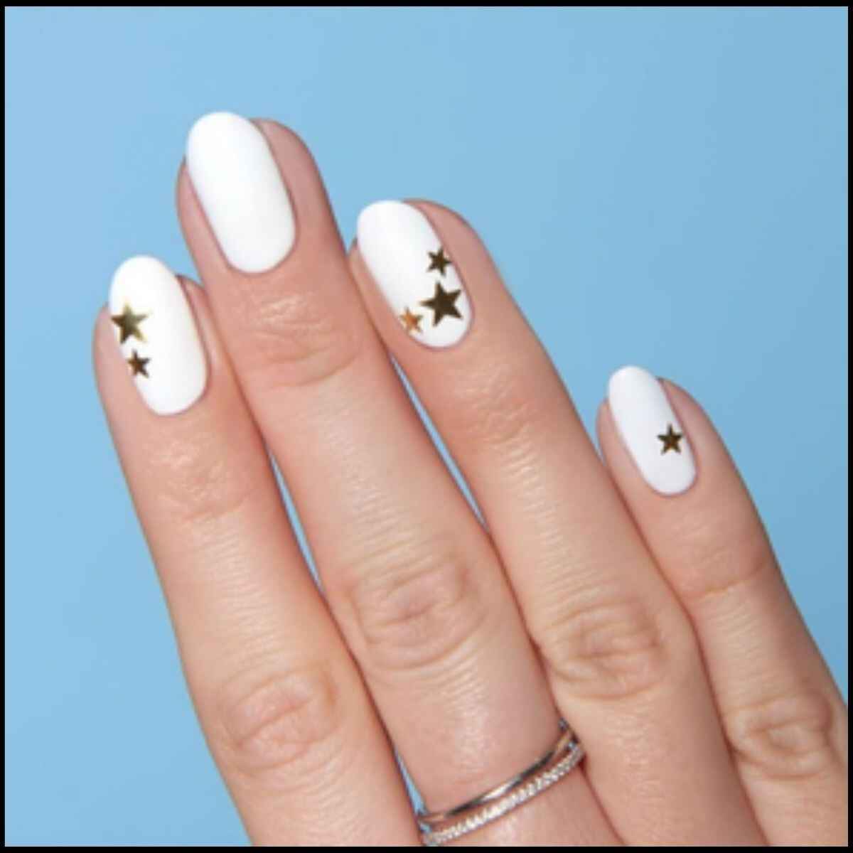 Classic Stars Nail Design