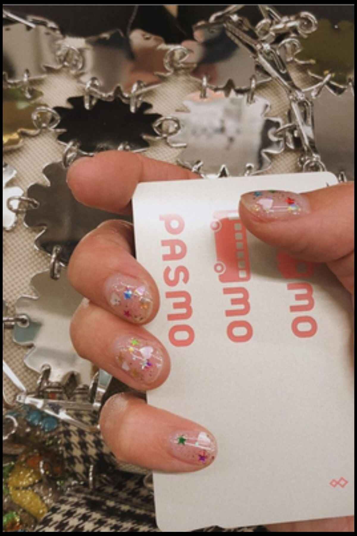 Confetti Nail Design