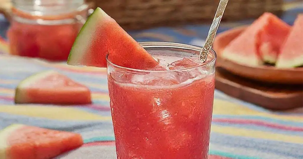 Watermelon agua fresca