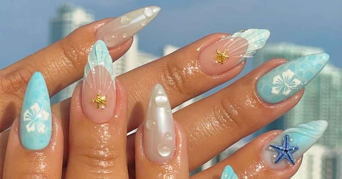 beach nails