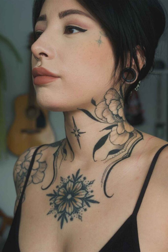 best neck tattoos 2