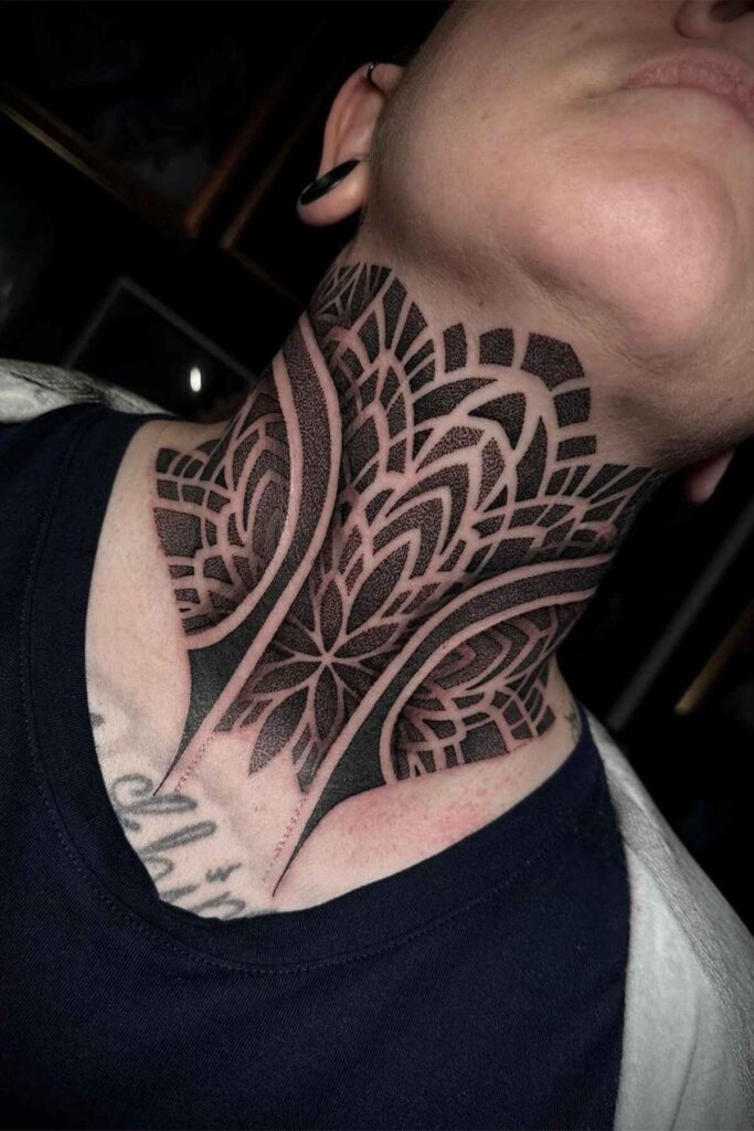 best neck tattoos 20