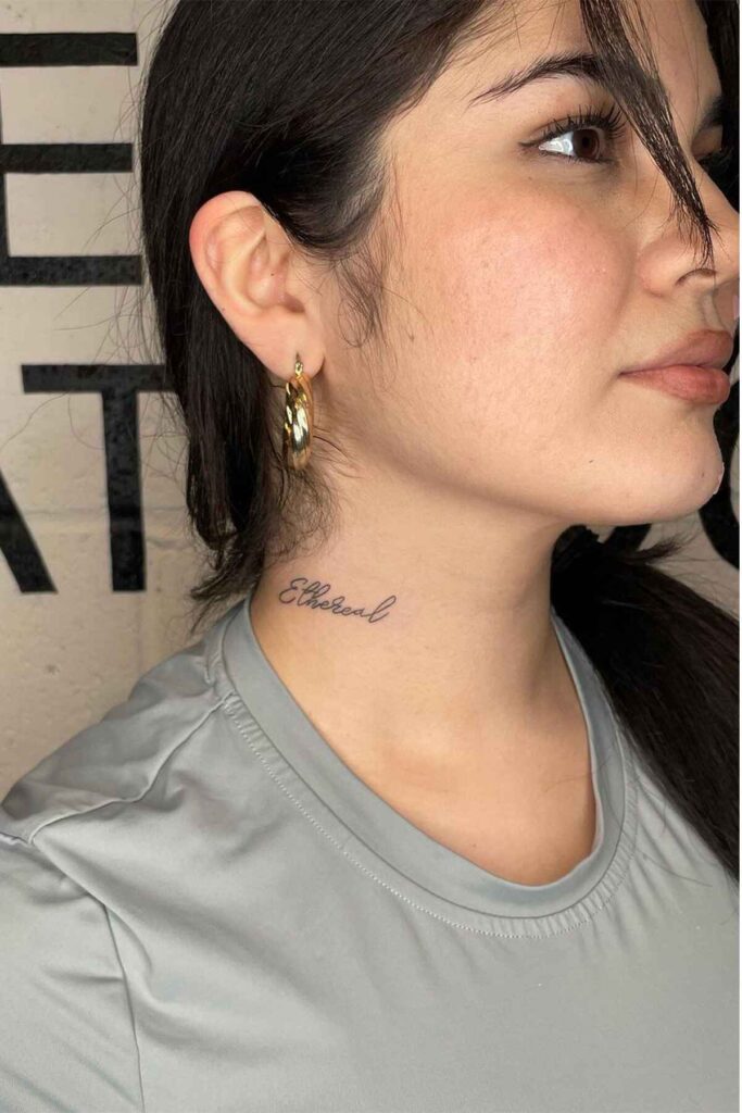 best neck tattoos 22