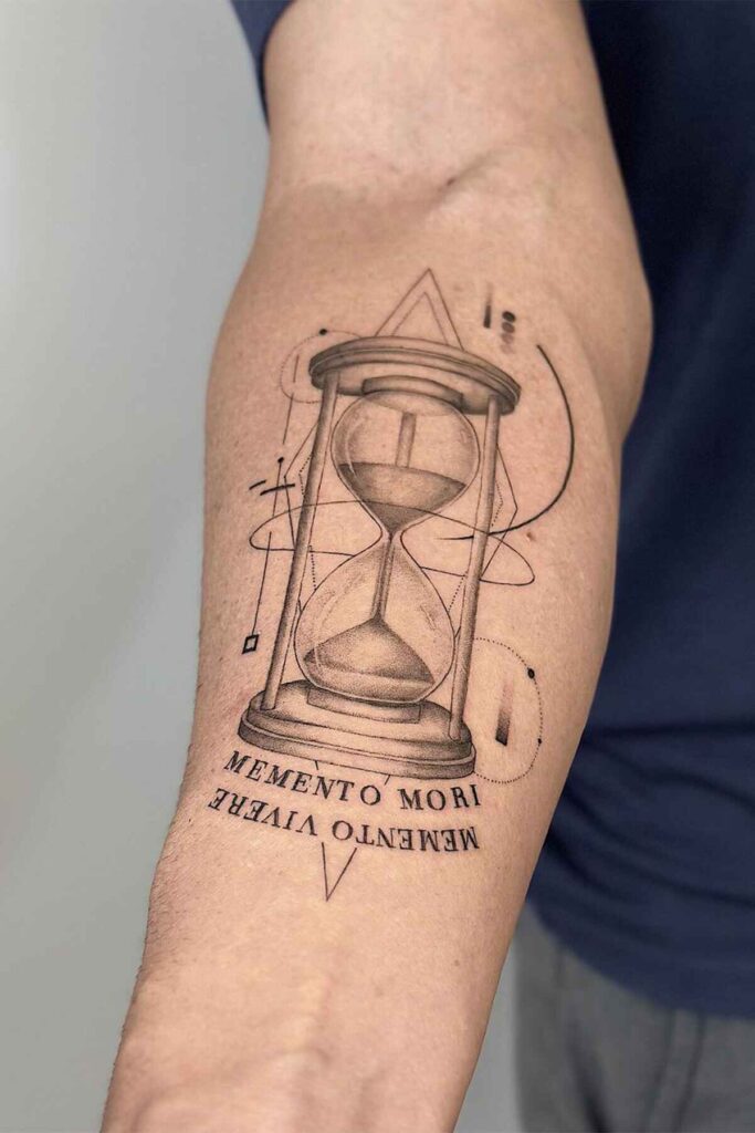 hour glass tattoo 13