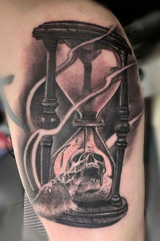 hour glass tattoo 22