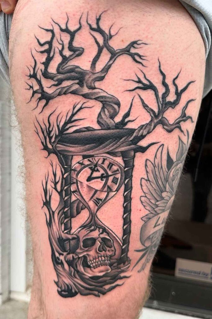 hour glass tattoo 5