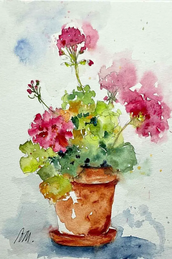 watercolor and ink paintings 9